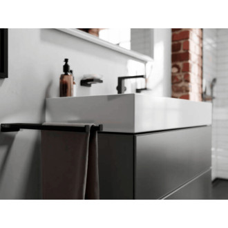 Držiak uterákov Hansgrohe AddStoris matná čierna 41770670