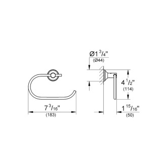 Držiak toaletného papiera Grohe Essentials chróm G40657001