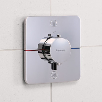 Vaňová batéria Hansgrohe ShowerSelect Comfort Q bez podomietkového telesa chróm 15586000