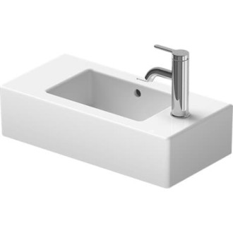 Umývadlo Duravit Vero 50x25 cm bez otvoru pre batériu 0703500000
