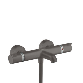 Vaňová batéria Hansgrohe Ecostat bez sprchového setu 150 mm kartáčovaný čierny chróm 13114340
