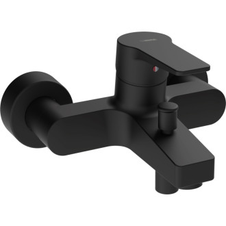 Vaňová batéria HANSA TWIST bez sprchového setu 150 mm čierna 0974218333