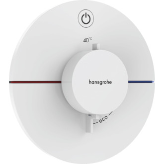 Sprchová batéria Hansgrohe ShowerSelect Comfort S bez podomietkového telesa matná biela 15553700