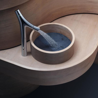 Umývadlová batéria Hansgrohe Axor Starck Organic s neuzatvárateľným vtokom chróm 12013000