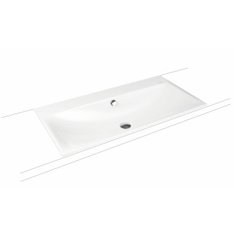 Zápustné umyvadlo Kaldewei Silenio 90x46x1,4 cm Perl-Effekt 907806013001
