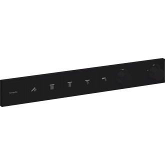 Vaňová batéria Hansgrohe RainSelect bez podomietkového telesa matná čierna 15384670