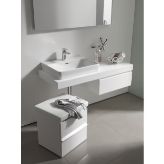 Umývadlo Laufen Pro S 60x46,5 cm otvor pre batériu, bez prepadu H8169634001561