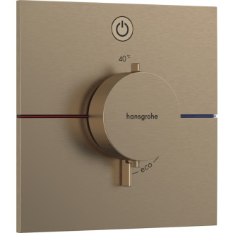 Sprchová batéria Hansgrohe ShowerSelect Comfort E bez podomietkového telesa kartáčovaný bronz 15571140