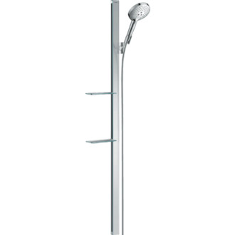 Sprchový set Hansgrohe Raindance Select S s poličkou chróm 27646000