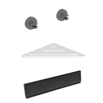 Set polička + stěrka X-way SATDBXW16GM