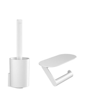 Sada doplnkov Hansgrohe WallStoris matná biela 27969700