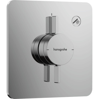 Sprchová batéria Hansgrohe DuoTurn Q bez podomietkového telesa chróm 75614000