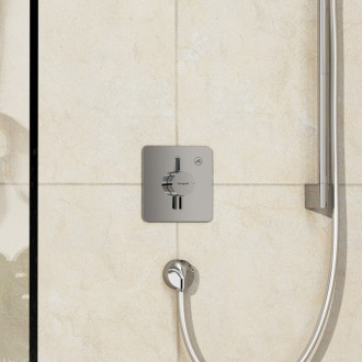 Sprchová batéria Hansgrohe DuoTurn Q bez podomietkového telesa chróm 75614000