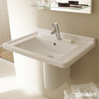 Umývadlo Duravit Starck 3 70x49 cm otvor pre batériu, s prepadom 0304700000