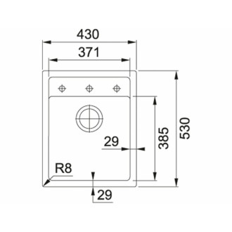 Drez Franke SID 610-40 sivá 114.0503.044