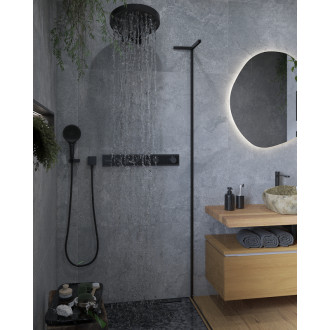 Vaňová batéria Hansgrohe Rainselect bez podomietkového telesa matná čierna 15382670