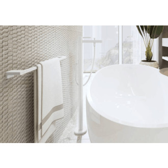 Držiak uterákov Hansgrohe AddStoris matná biela 41747700