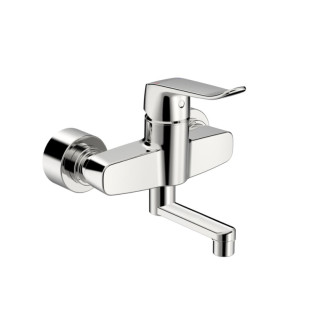Umývadlová batéria Hansa Clinica s otočným ramienkom 150 mm chróm 01526283