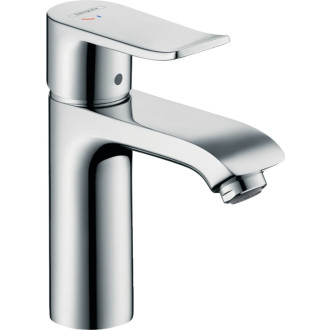 Umývadlová batéria Hansgrohe Metris s výpustou chróm 31121000