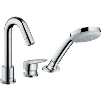 Vaňová batéria Hansgrohe Logis bez podomietkového telesa chróm 71310000