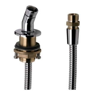 Držák sprchy Hansgrohe na okraj vany chrom 28307000