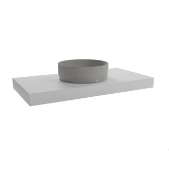 Dolce doska pod um. 100x50x8cm biela lesk DO10050B