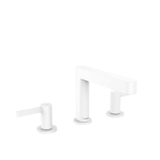 Umývadlová batéria Hansgrohe Finoris s clic-clacom matná biela 76033700