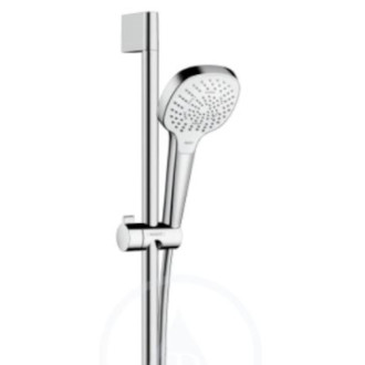 Sprchová batéria Hansgrohe Croma Select E so sprchovým setom 150 mm biela/chróm 27248400
