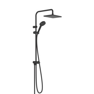 Sprchový systém Hansgrohe Vernis Shape na stenu bez batérie čierny mat 26289670