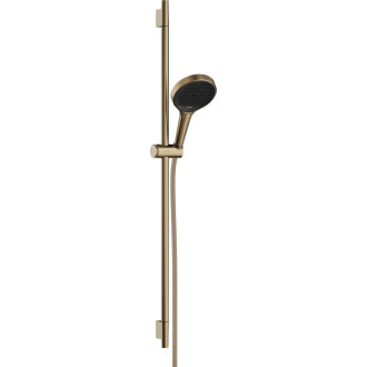 Sprchový set Hansgrohe Rainfinity na stenu kartáčovaný bronz 28744140