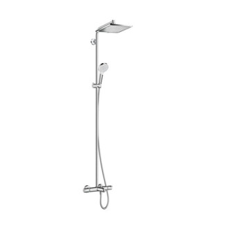 Sprchový systém Hansgrohe Crometta E na stěnu s termostatickou baterií chrom 27298000