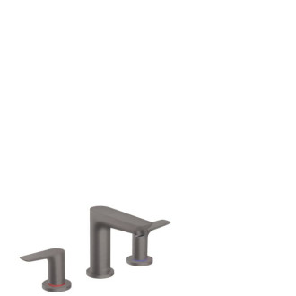Umyvadlová baterie Hansgrohe Talis E s výpustí kartáčovaný černý chrom 71733340