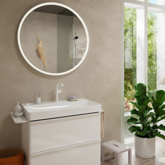 Umývadlová batéria Hansgrohe Tecturis S s clic-clacom matná biela 73360700