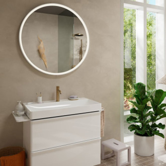 Umývadlová batéria Hansgrohe Tecturis S bez výpuste kartáčovaný bronz 73312140