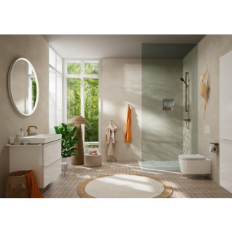 Umývadlová batéria Hansgrohe Tecturis S bez výpustu kartáčovaný bronz 73321140