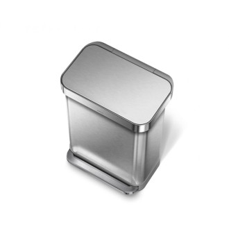 Odpadkový kôš voľne stojaci Simplehuman Pedal bin 55 l Kartáčovaná nerez oceľ mat SHCW2023