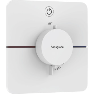 Sprchová batéria Hansgrohe ShowerSelect Comfort Q bez podomietkového telesa matná biela 15581700