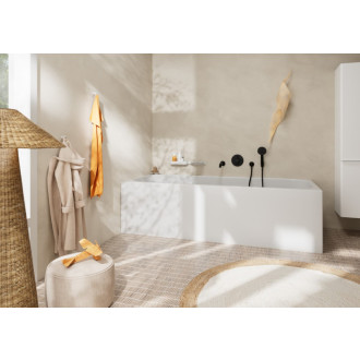 Vaňový výtok Hansgrohe Tecturis S matná čierna 73411670