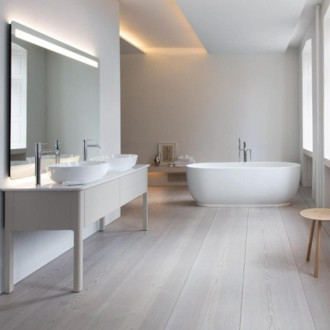 Umývadlo na dosku Duravit Luv 60x40 cm bez otvoru pre batériu, bez prietoku 0379600000