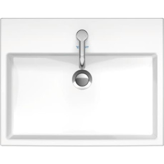 Umývadlo na dosku Duravit Vero Air 60x47 cm otvor pre batériu uprostred 2352600000