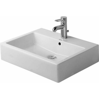 DURAVIT VERO umýv. brúsené, 60cm, 1 otvor 0454600027