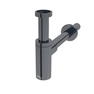 Sifón k umývadlu SAT Dark 5/4 DN32 PVD Gun metal SATAUSDA