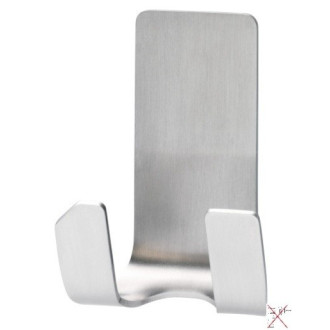 Dvojháčik Tesa Powerstrips nerez 59709-00-01