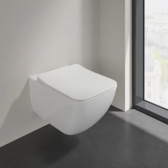Wc s doskou softclose závesné Villeroy &amp; Boch Venticello zadný odpad 4611RSR1
