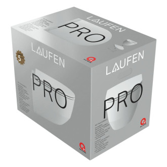 Wc s doskou softclose závesný Laufen Pre zadný odpad H8669570000001