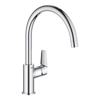 Drezová batéria Grohe BauEdge 2020 s otočným ramienkom chróm 31233001