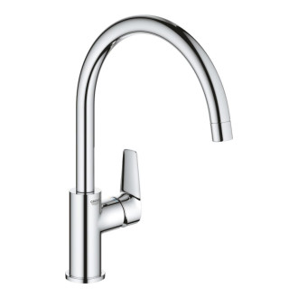 Drezová batéria Grohe BauEdge 2020 s otočným ramienkom chróm 31233001