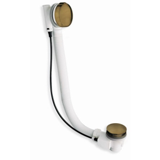 Silfra vanový automat kulatý 47 cm k vaně BRONZ SEIMO