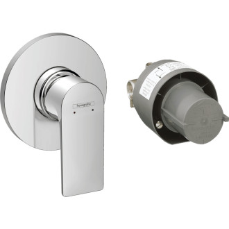 Sprchová baterie Hansgrohe Rebris E včetně podomítkového tělesa chrom 72658000