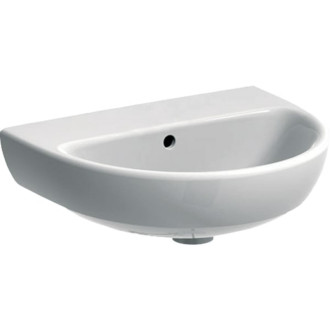 Umývadlo Geberit Selnova 50x41 cm otvor pre batériu uprostred 500.294.01.7